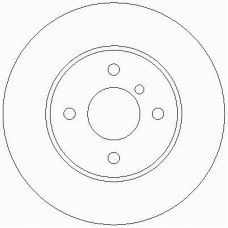 D2071 ROULUNDS Тормозной диск