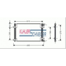 1720121 KUHLER SCHNEIDER Конденсатор, кондиционер