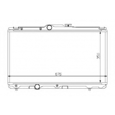 QER1396 QUINTON HAZELL Радиатор, охлаждение двигателя