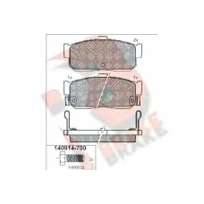 RB0914-700 R BRAKE Комплект тормозных колодок, дисковый тормоз