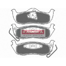 JQ1018150 KAMOKA Комплект тормозных колодок, дисковый тормоз