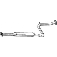 282-765 BOSAL Средний глушитель выхлопных газов