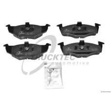 07.35.102 TRUCKTEC AUTOMOTIVE Комплект тормозных колодок, дисковый тормоз