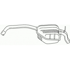 49602 SIGAM Глушитель выхлопных газов конечный