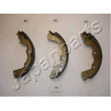 GF-707AF JAPANPARTS Комплект тормозных колодок