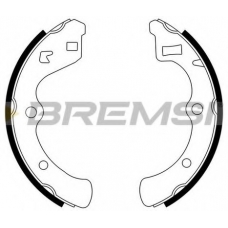 GF0703 BREMSI Комплект тормозных колодок