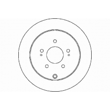 MDC2041 MINTEX Тормозной диск