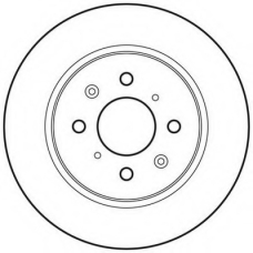 562704JC JURID Тормозной диск