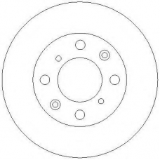 AC2115D AC Delco Тормозной диск