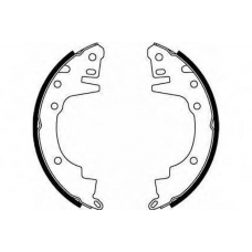 GS8518 TRW Комплект тормозных колодок