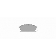 661 SIMER Комплект тормозных колодок, дисковый тормоз