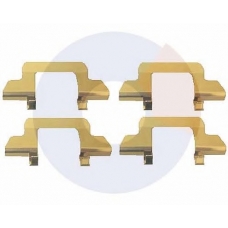 2315 CARRAB BRAKE PARTS Комплектующие, колодки дискового тормоза