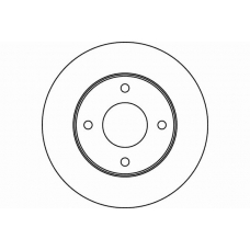 MDC1753 MINTEX Тормозной диск