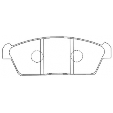 PN-9378 JNBK Колодки тормозные