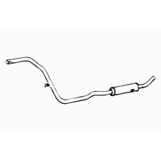 610161 FONOS Средний глушитель выхлопных газов