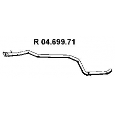 04.699.71 EBERSPACHER Труба выхлопного газа