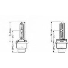 66040 OSRAM Лампа накаливания, фара дальнего света; лампа нака