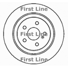 FBD1295 FIRST LINE Тормозной диск