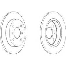 WGR0267-1 WAGNER LOCKHEED Тормозной диск