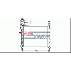 1703201 KUHLER SCHNEIDER Радиатор, охлаждение двигател
