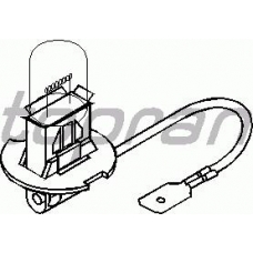 104 498 TOPRAN Лампа накаливания, противотуманная фара
