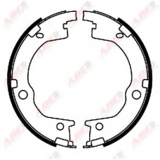 C00328ABE ABE Комплект тормозных колодок, стояночная тормозная с