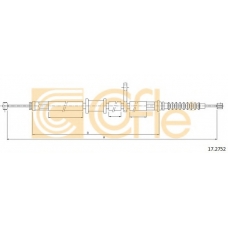 17.2752 COFLE Трос, стояночная тормозная система