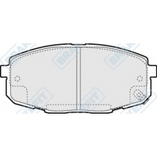 PD3191 APEC Комплект тормозных колодок, дисковый тормоз