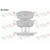 BL1176A1 FTE Комплект тормозных колодок, дисковый тормоз
