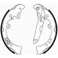 153-445 CIFAM Комплект тормозных колодок