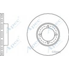 DSK236 APEC Тормозной диск