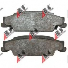 38922 ABS Комплект тормозных колодок, дисковый тормоз