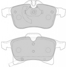 DBP251640 DURON Комплект тормозных колодок, дисковый тормоз