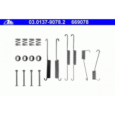 03.0137-9078.2 ATE Комплектующие, тормозная колодка