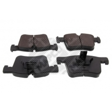 6625 MAPCO Комплект тормозных колодок, дисковый тормоз