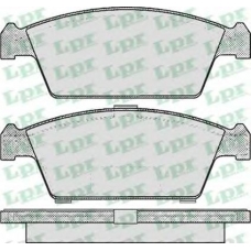 05P213 LPR Комплект тормозных колодок, дисковый тормоз