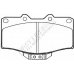 FBP1243 FIRST LINE Комплект тормозных колодок, дисковый тормоз