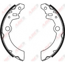 C08021ABE ABE Комплект тормозных колодок