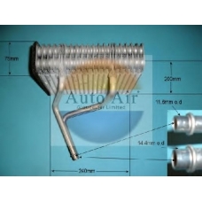 21-0003 AUTO AIR GLOUCESTER Испаритель, кондиционер