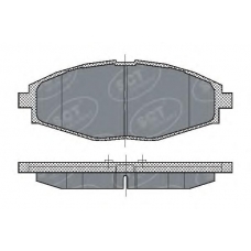 SP 213 SCT Комплект тормозных колодок, дисковый тормоз