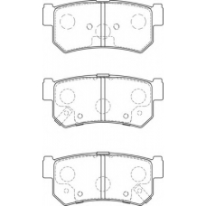 DBP201937 DURON Комплект тормозных колодок, дисковый тормоз