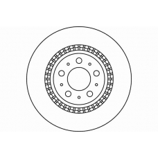 MDC1615 MINTEX Тормозной диск