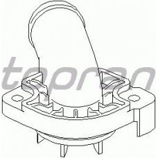 109 823 TOPRAN Фланец охлаждающей жидкости