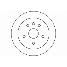 MDC1399 MINTEX Тормозной диск