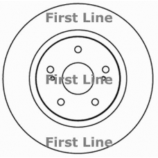 FBD1679 FIRST LINE Тормозной диск