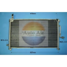 16-9999 AUTO AIR GLOUCESTER Конденсатор, кондиционер