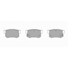 681.2 SIMER Комплект тормозных колодок, дисковый тормоз