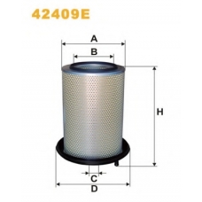 42409E WIX Воздушный фильтр