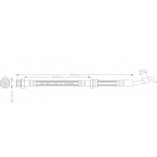 2683 REMKAFLEX Тормозной шланг