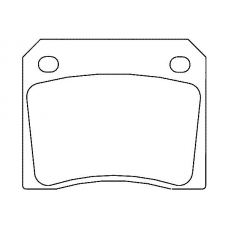 20007 152  0 4 T4067 TEXTAR Колодки тормозные